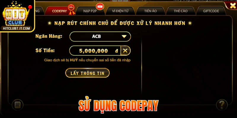 Sử dụng Codepay là cách tối ưu