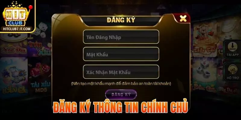 Cần đăng ký thông tin chính chủ để tham gia sự kiện và Giftcode